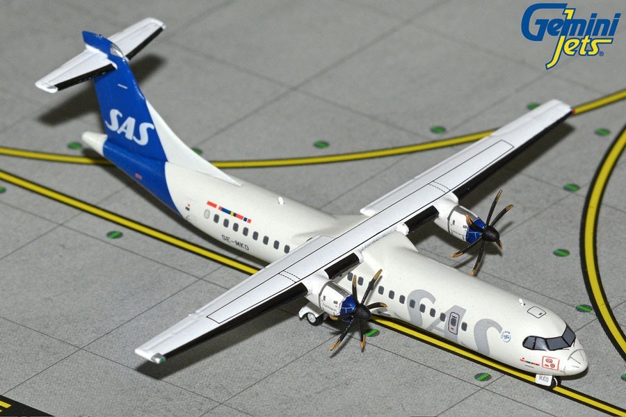 SAS ATR-72-600 SE-MKD GJSAS2368 Gemini Jets Scale 1:400 IN STOCK
