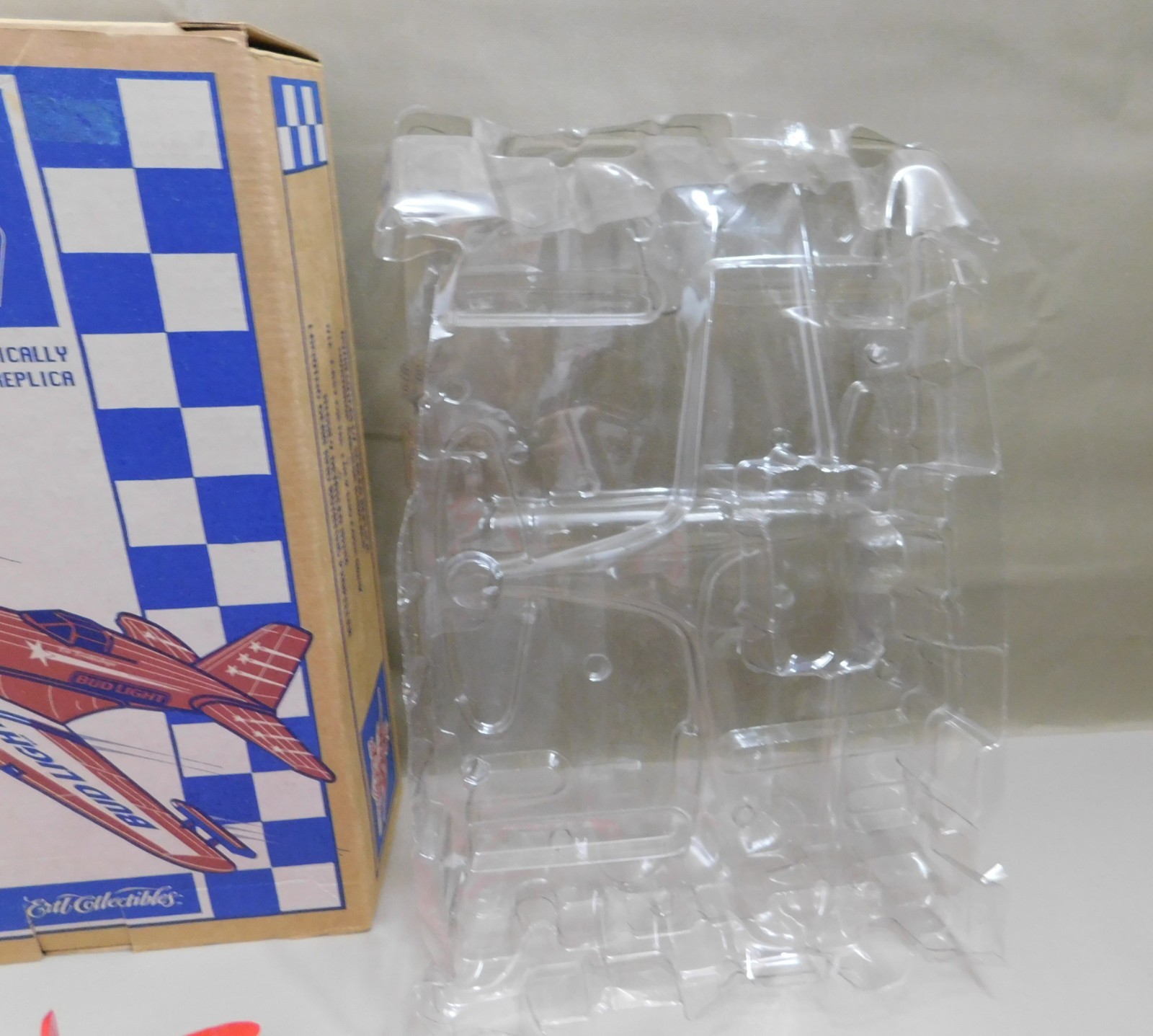 1932 Northrop Gamma Bud Light Racing Airplane Die Cast Bank Ertl 1995 F241