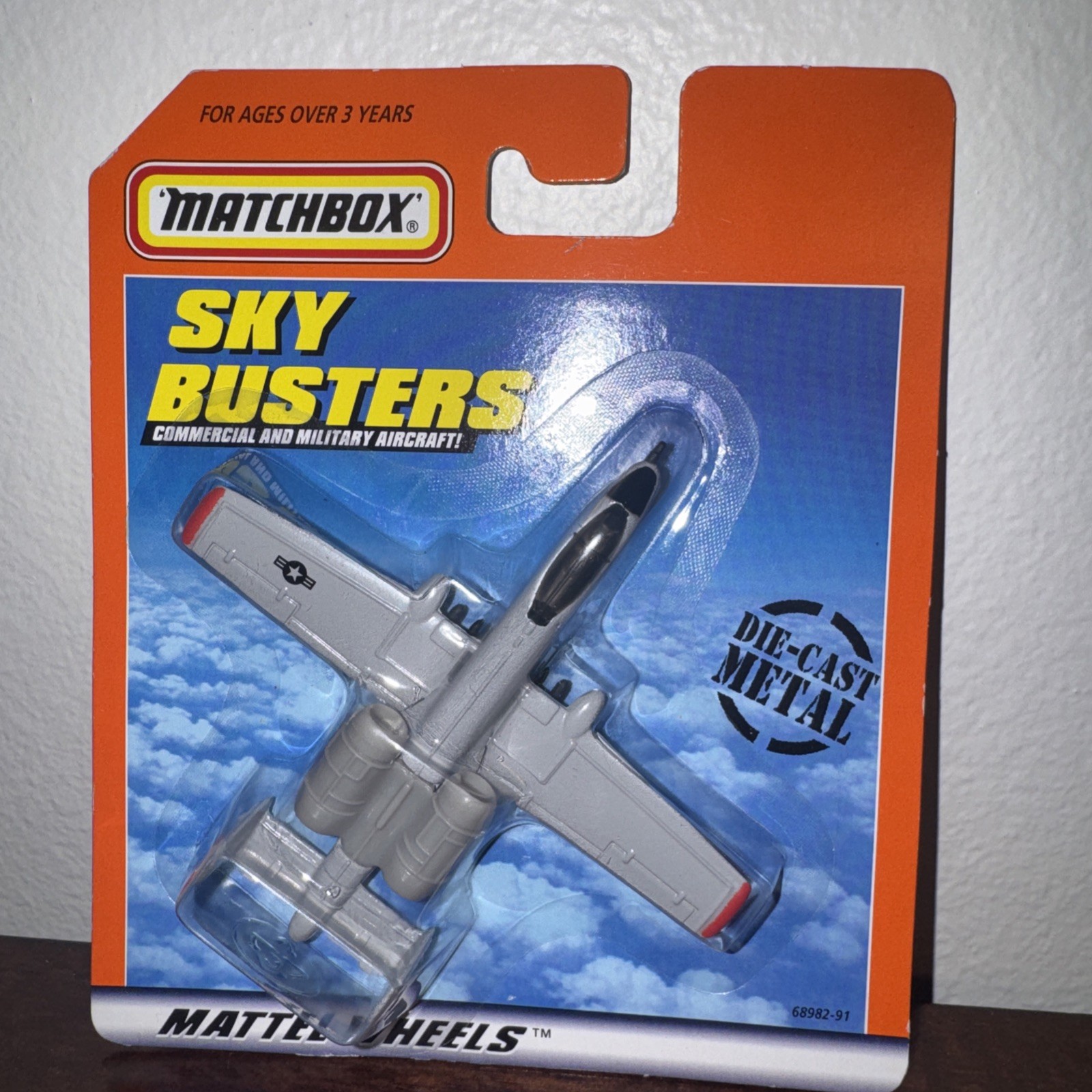 Matchbox Sky Busters Diecast 1999 A10 Thunderbolt Warthog Airplane