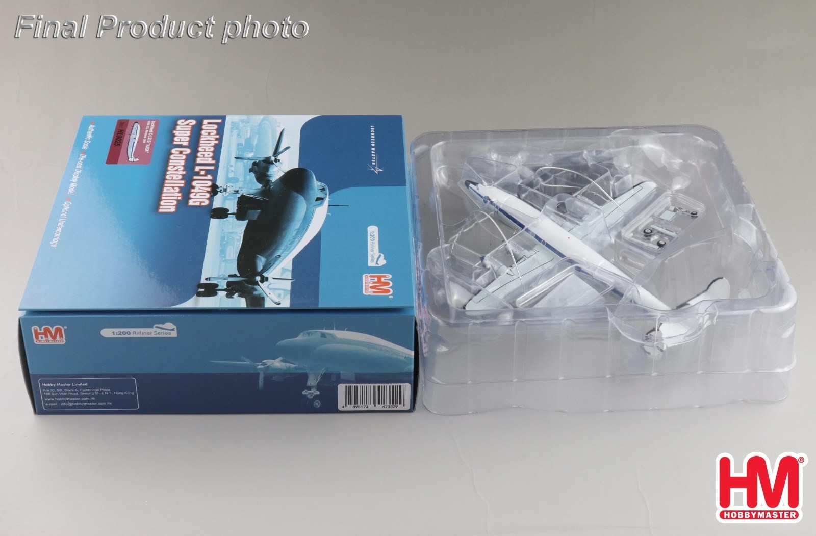 Hobby Master 1/200 Lockheed C-121G Super Constellation NASA 421 1969 HL9025