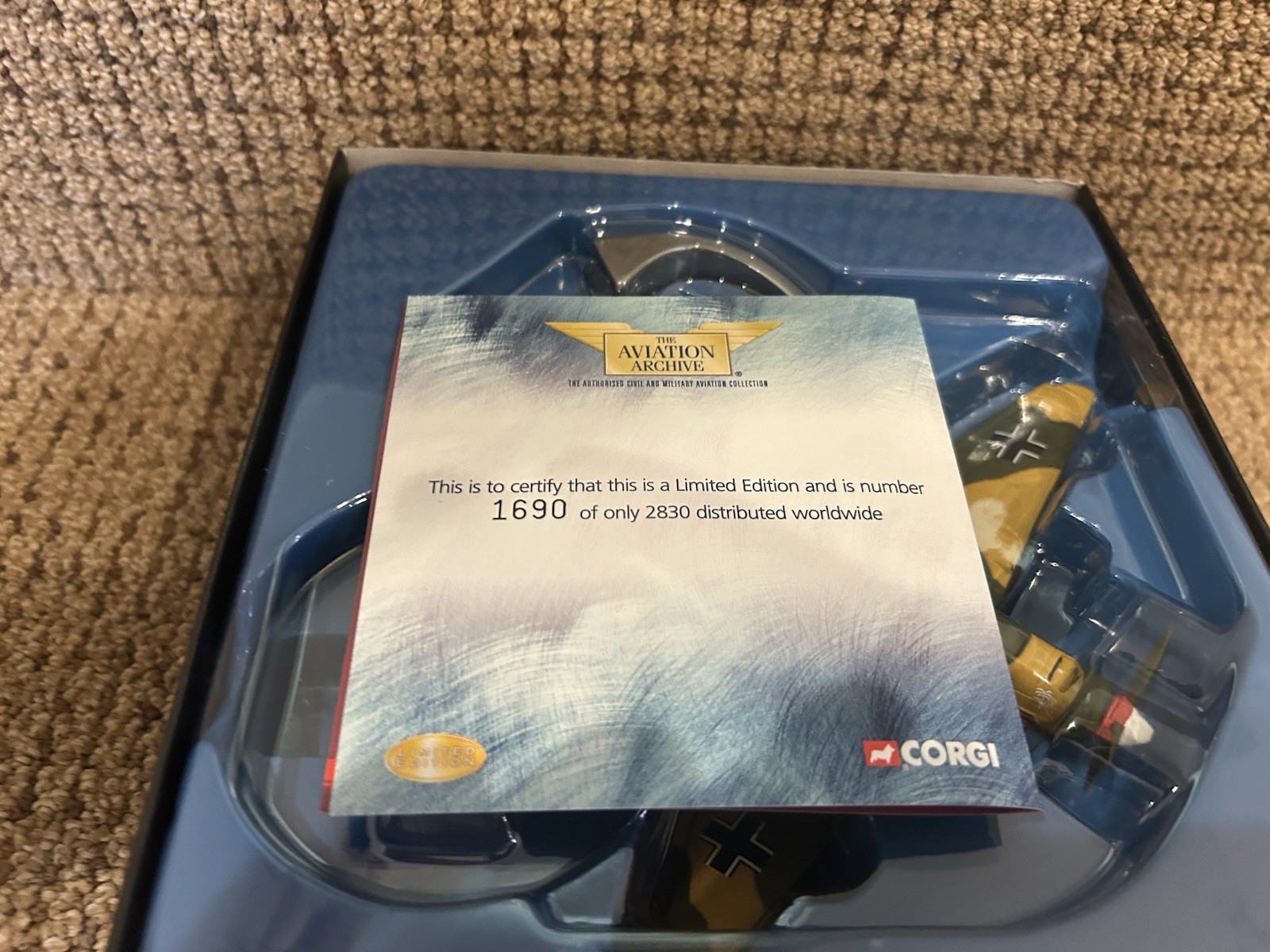 Corgi 1:72 Junkers Ju-87B-2 Stuka Immelmann, Cyrenaica 1941, No. AA32510