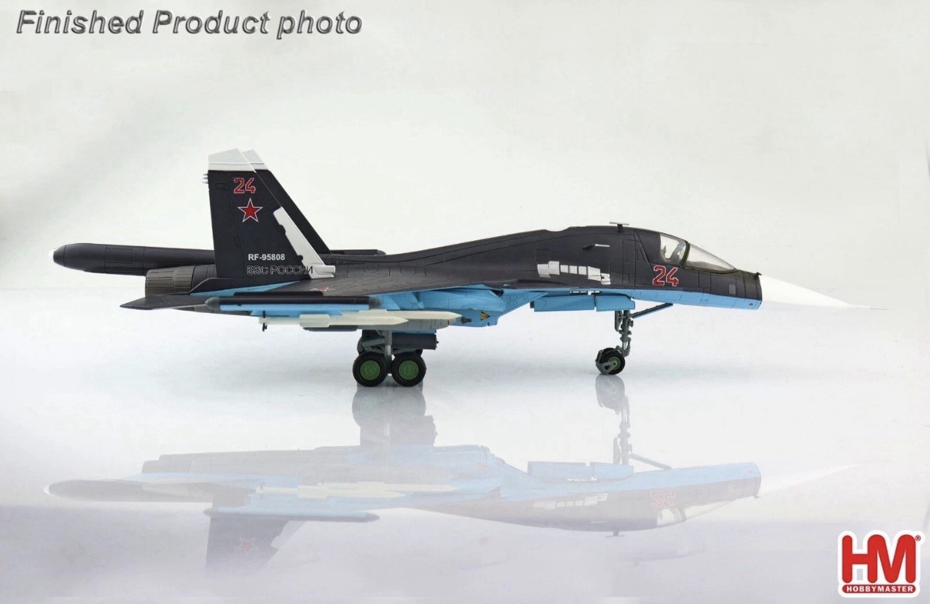 Sukhoi Su-34 Fullback RF-95808 Russian Air Force Syria 2015 Hobby Master HA6306