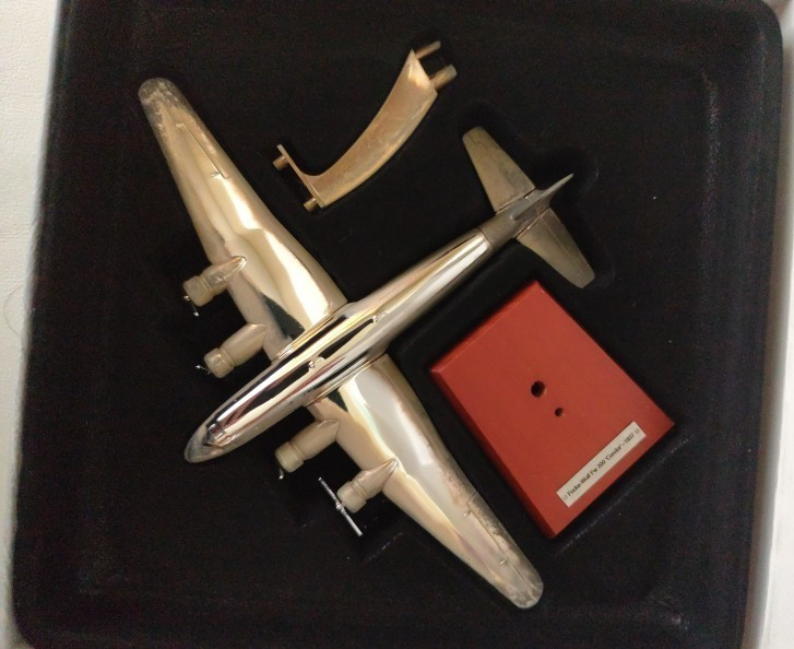 1:200 Focke Wulf FW 200 Condor Silver Classics Scale Model Plane
