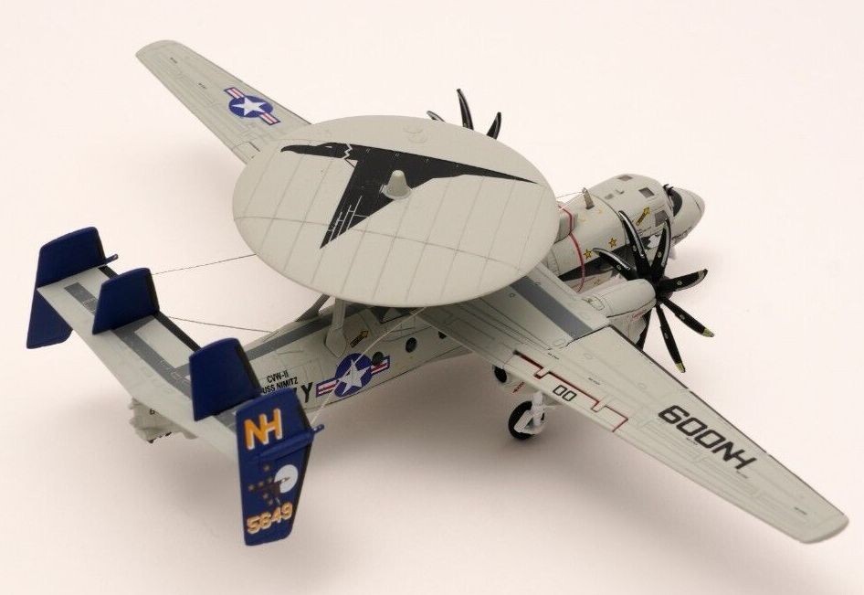 S14 Aviation Fighter 024 1:144 E-2C Hawkeye US Navy VAW-117″Wallbangers”, Nimitz