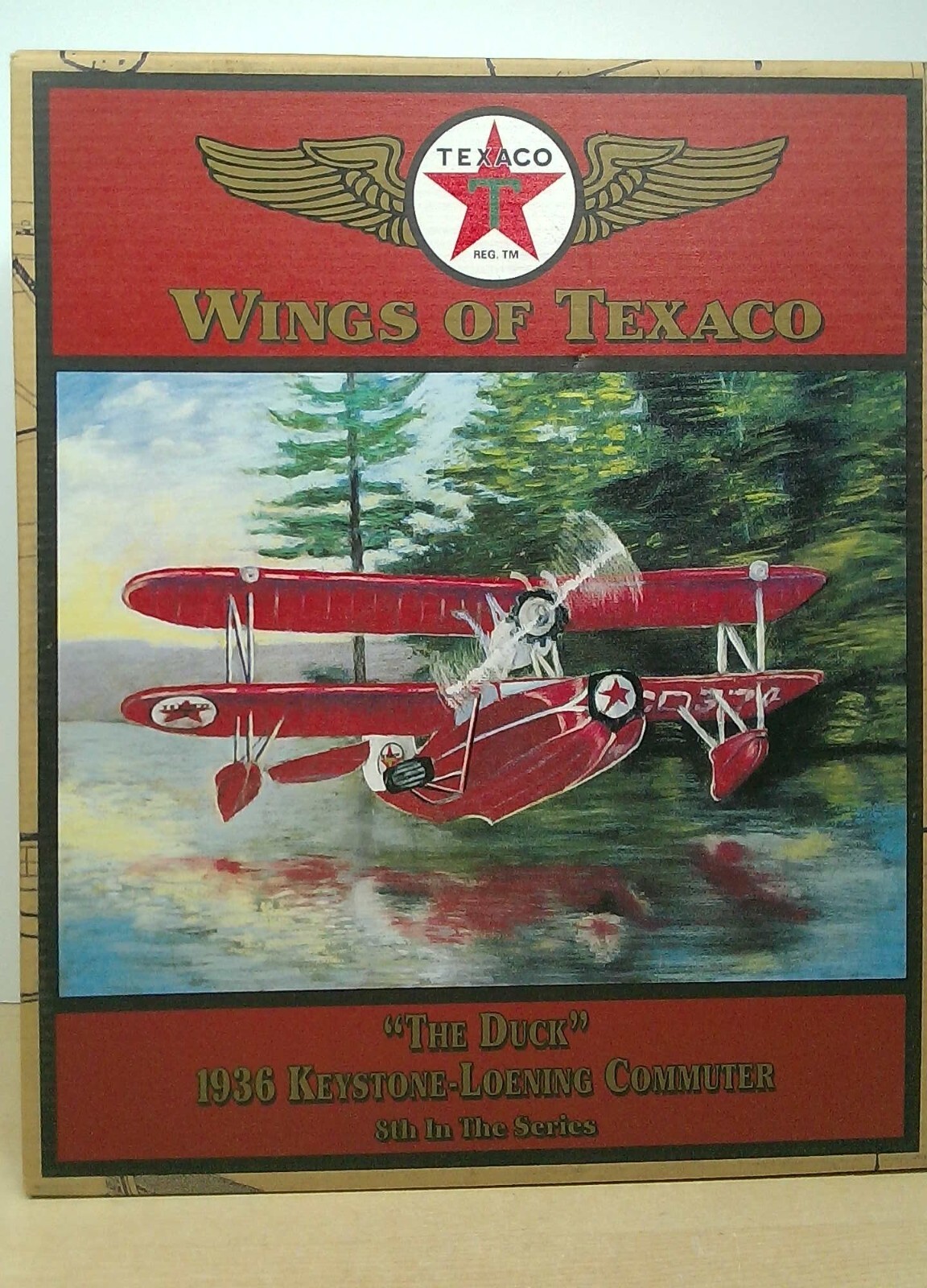 Wings Of Texaco 1936 Keystone-Loening Commuter “The Duck” #19538V 1:32 NIB