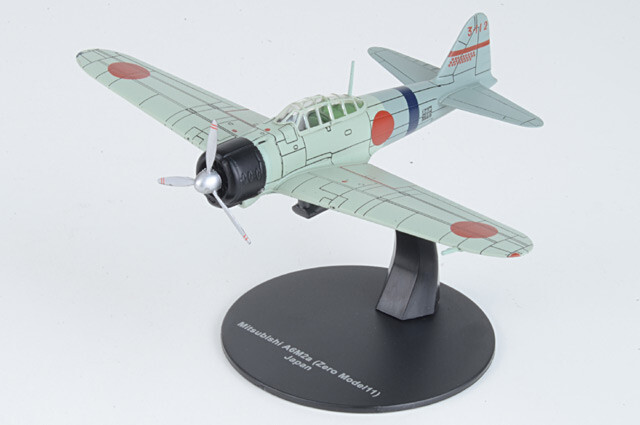 DAWF19 De Agostini A6M2 Zero-Sen/Zeke 1/72 Model IJNAS 12th Kokutai
