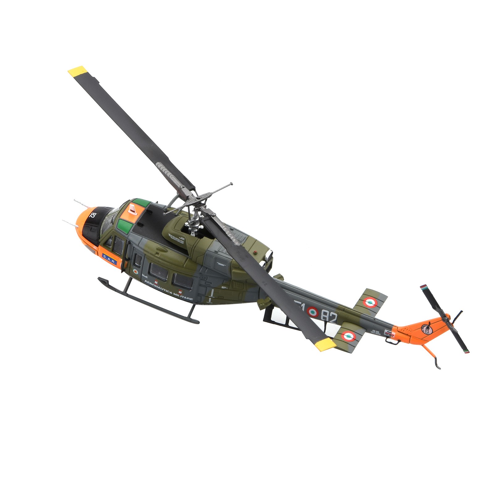 For Agusta-Bell AB 212 Helicopter 1:100 Scale Italian Navy Model Alloy New