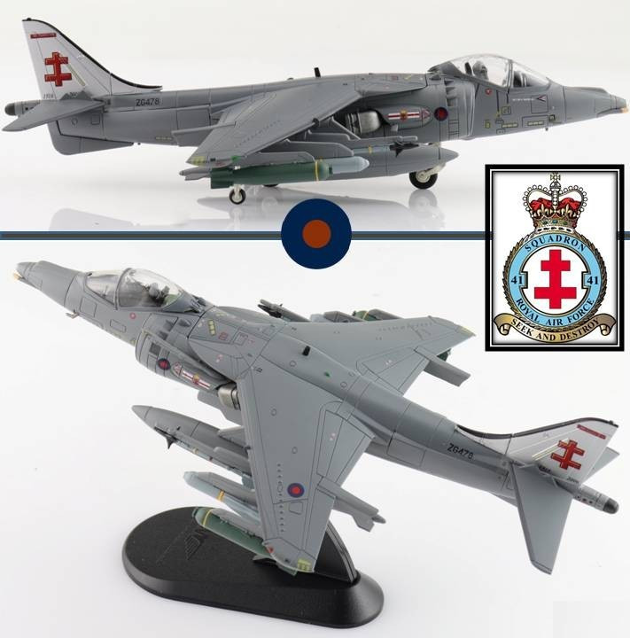 Hobby Master 1/72 HA2651 BAe Harrier GR.Mk 9 RAF No.41(R) Sqn Coningsby, England
