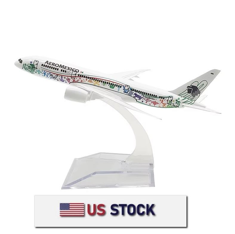 QUETZALCOATL LIVERY AERO MEXICO BOEING 787 DREAMLINER 1:400 AIRPLANE METAL MODEL