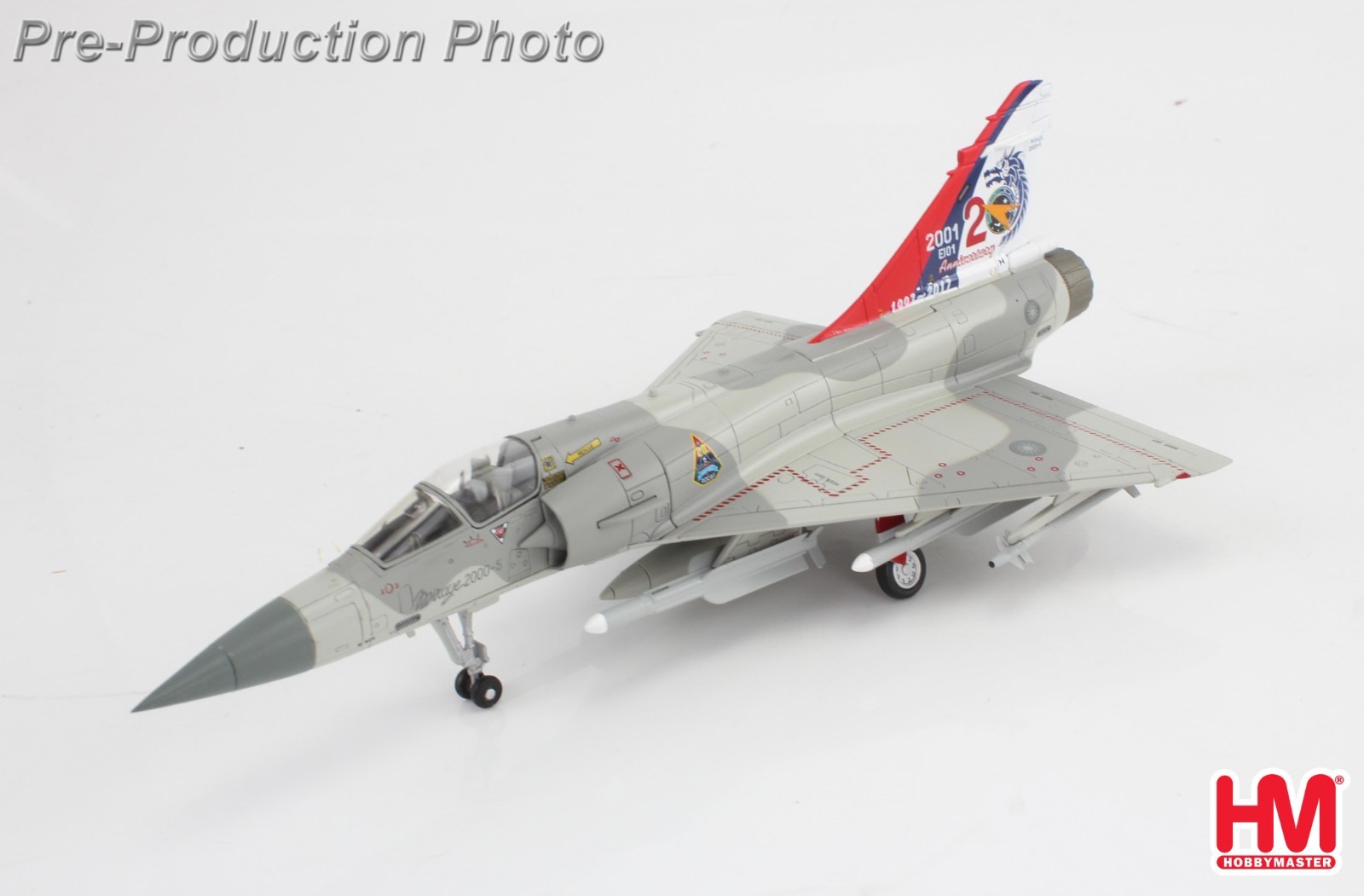 Hobby Master HA1621b, Mirage 2000-5 “20th Anniversary of Mirage 2000”, 1:72