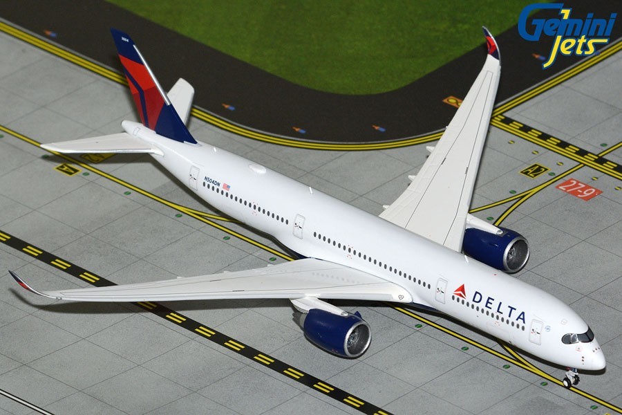 Delta Air Lines Airbus A350-900 GJDAL2317 Gemini Jets Scale 1:400 IN STOCK