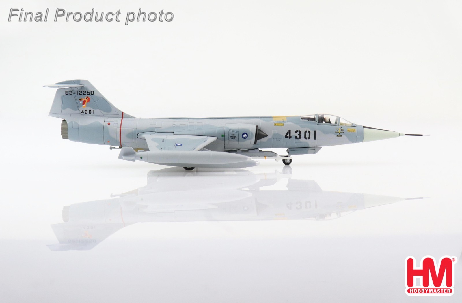 Hobby Master 1/72 HA1069 Lockheed F-104G Starfighter ROCAF 7th TFS Taiwan, 1991