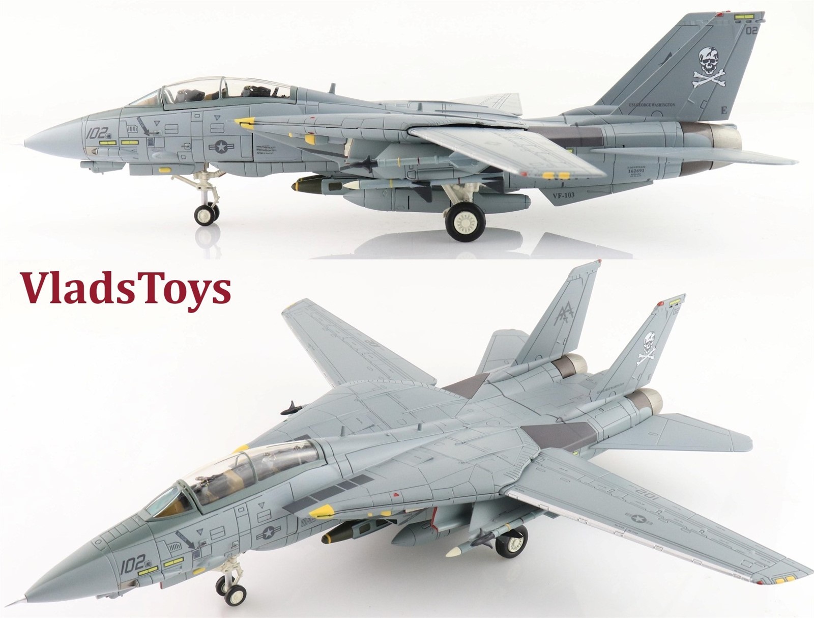 Hobby Master 1/72 F-14B Tomcat USN VF-103 Jolly Rogers USS Washington HA5251