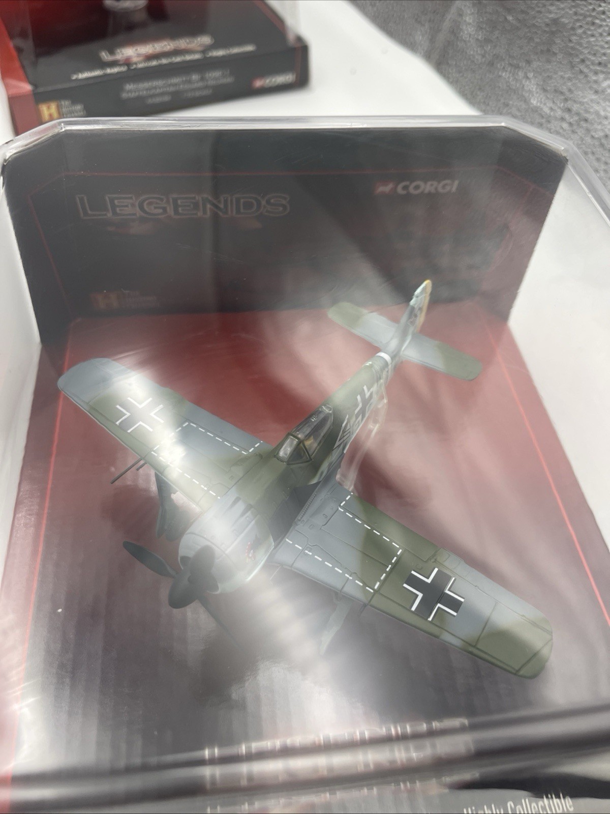 8x Lot Of The History Channel Corgi Die Cast 1:72 Scale Replica Planes