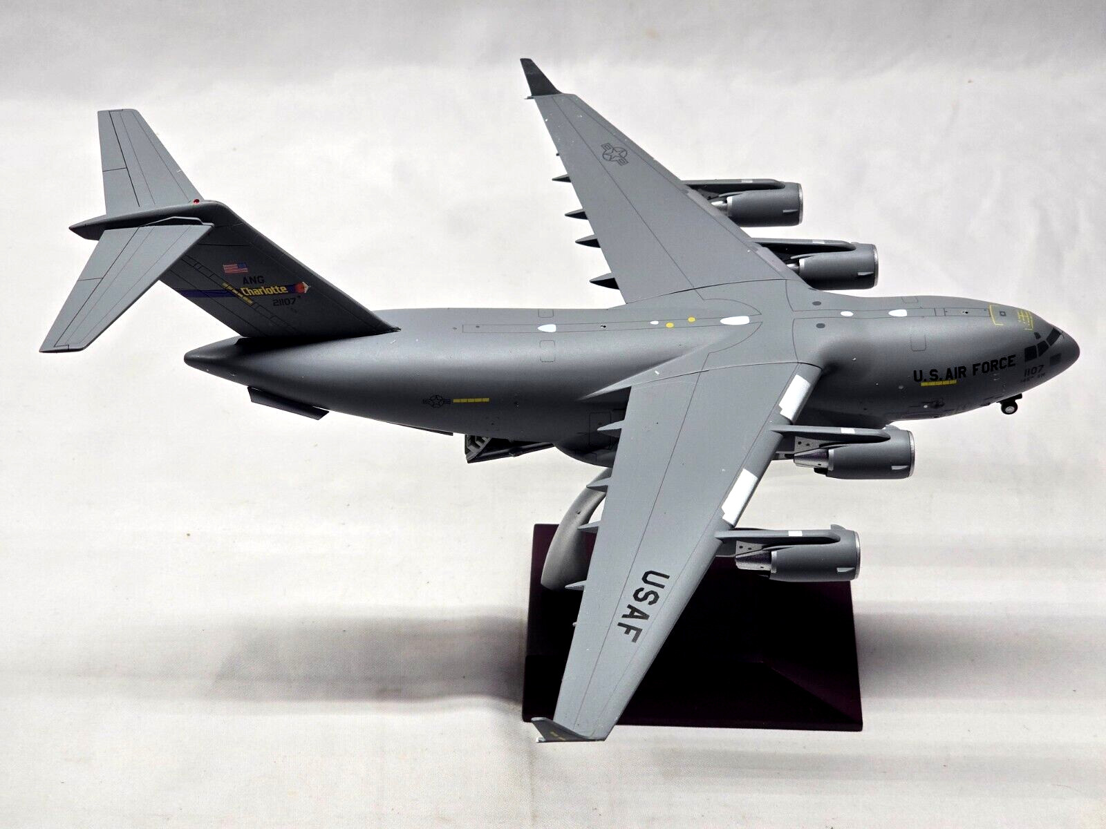 Gemini 200 Boeing C-17 Globemaster III Charlotte NC 1:200 Diecast