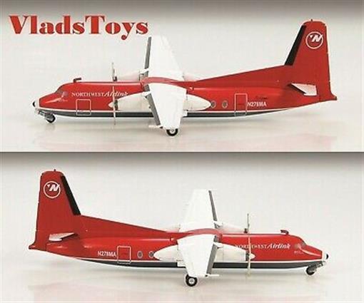 Hobby Master 1/200 Fokker F27 Friendship Northwest Airlink, N278MA HL1107