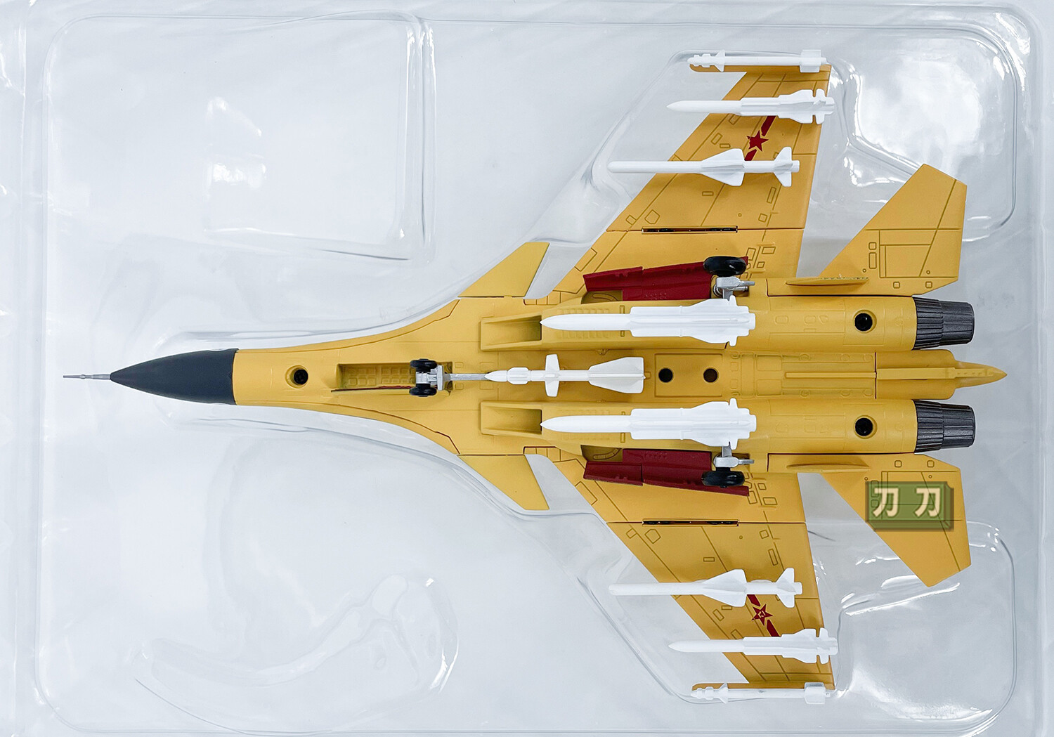 1:100 21CM AVIC China J-15 Fighter Plane Diecast Military Aircraft Model