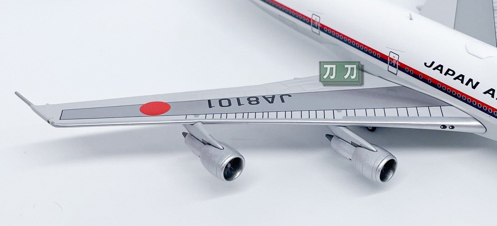 HX Models1/400 JAPAN AIRLINES BOEING 747-100 Passenger Airplane Diecast Model