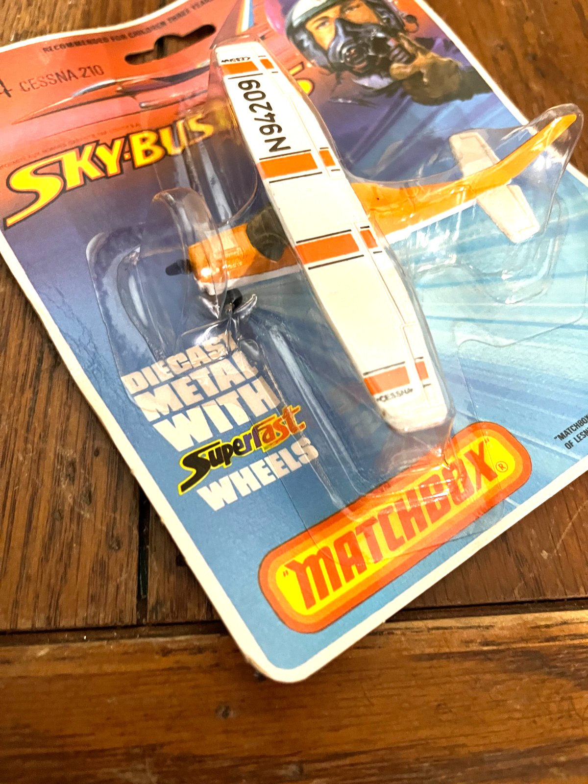 Matchbox Sky Busters Cessna 210 Airplane 1977 SB-14 Diecast Metal