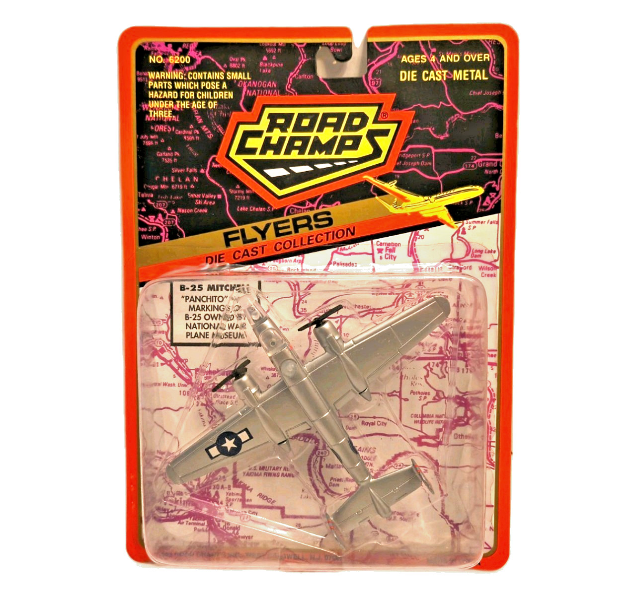 Road Champs Flyers B-25 MITCHELL PANCHITO w/Markings of B25 in War Plane Museum