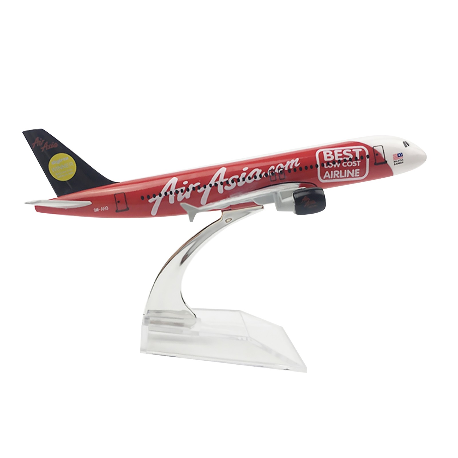 1/400 15cm Aircraft Asia 2007 A320 Alloy Plane Model Diecast Airplane Collection