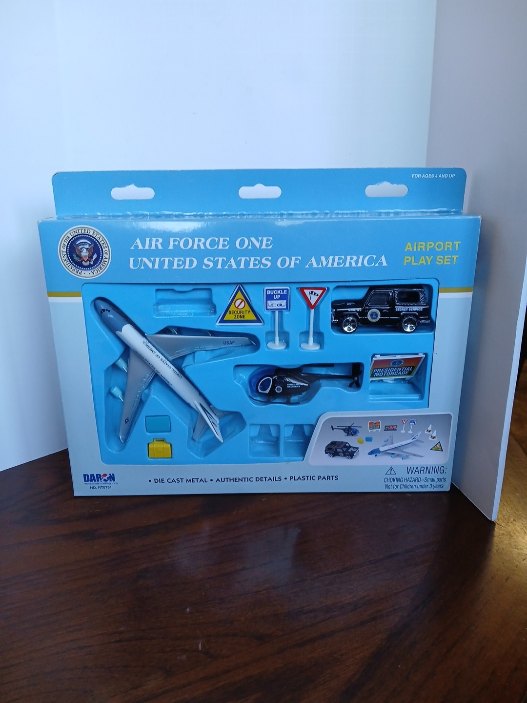 Air Force One Presidential Airport Play Set Daron Toys Missing 3 Piece See Notes