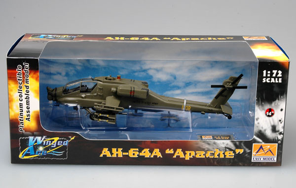 Easy Model 1/72 US Army AH-64A Apache 2-227,Head Hunters IFOR,Bosnia,1996 #37025