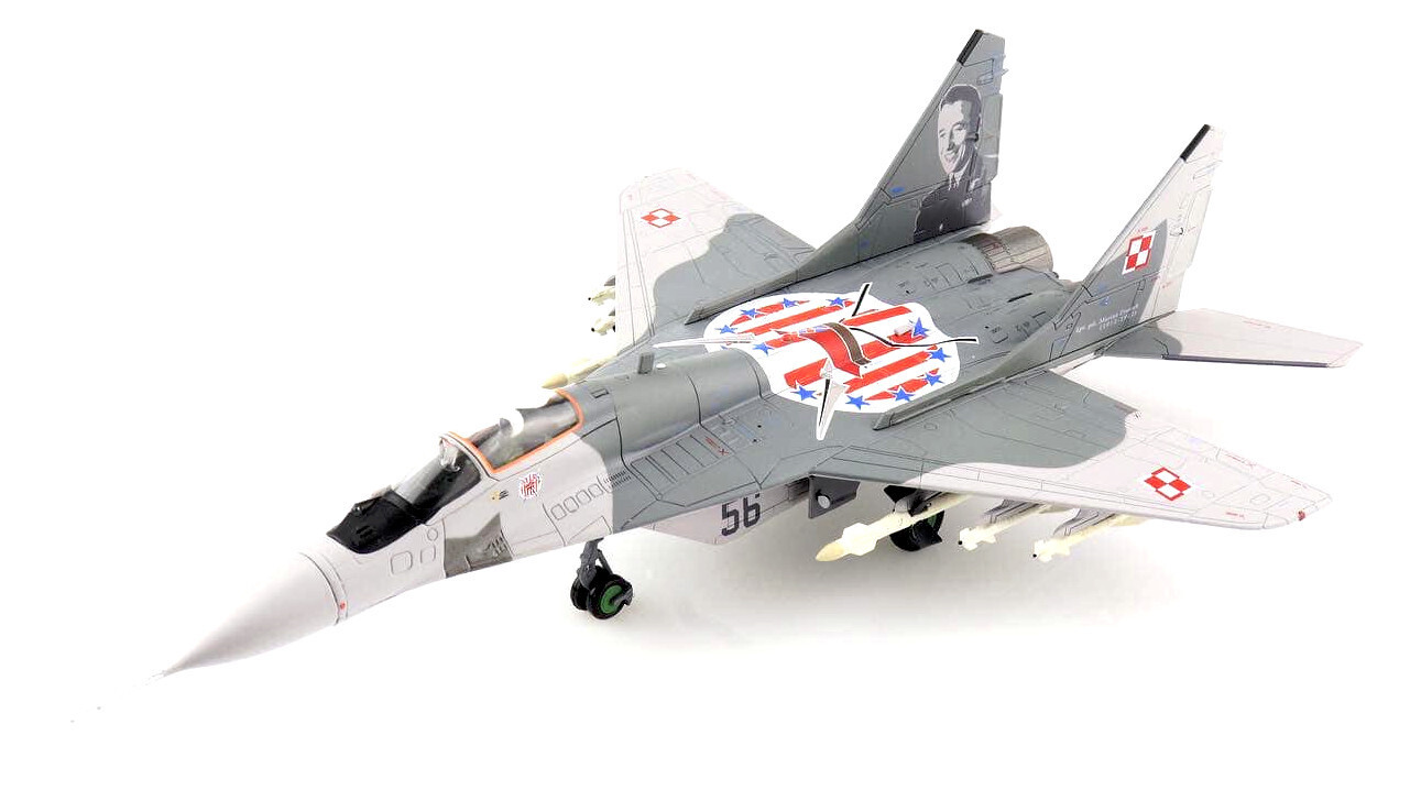 Hobby Master 1:72 Polish Mikoyan Gurevich MiG-29A ‘Fulcrum’ Fighter, HA6515