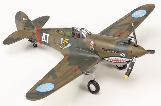 Legion Models 1/72 P-40B Warhawk White 47 AVG Flying Tigers 3rd PS Hell’s