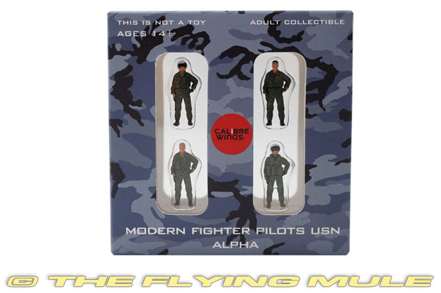 Calibre Wings 1:72 USN 4-Piece Pilot Figure Set
