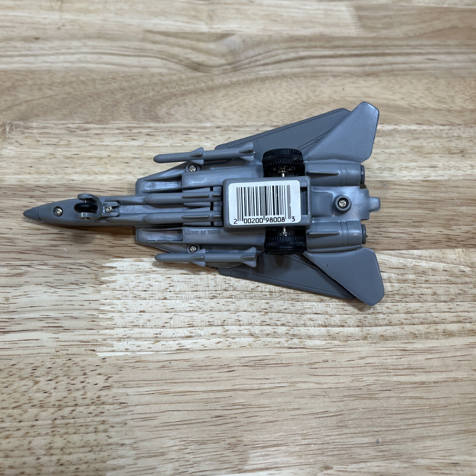Nice Plastic/Die Cast US Air Force 7 inch Fighter Jet AE 212 w Pull Back Action