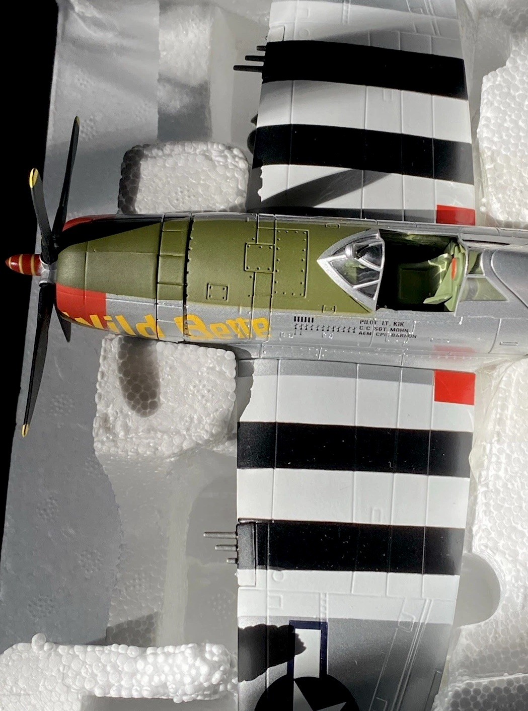Franklin Mint B11E749 P-47D (Razorback) ‘Fearless Dick’ 395FG 9th Air Force