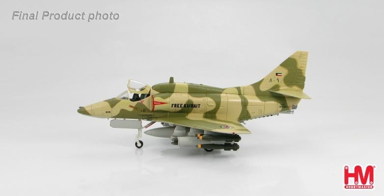Hobbymaster Douglas A-4KU Skyhawk Free Kuwait AF Gulf War 1991 HA 1417 1:72