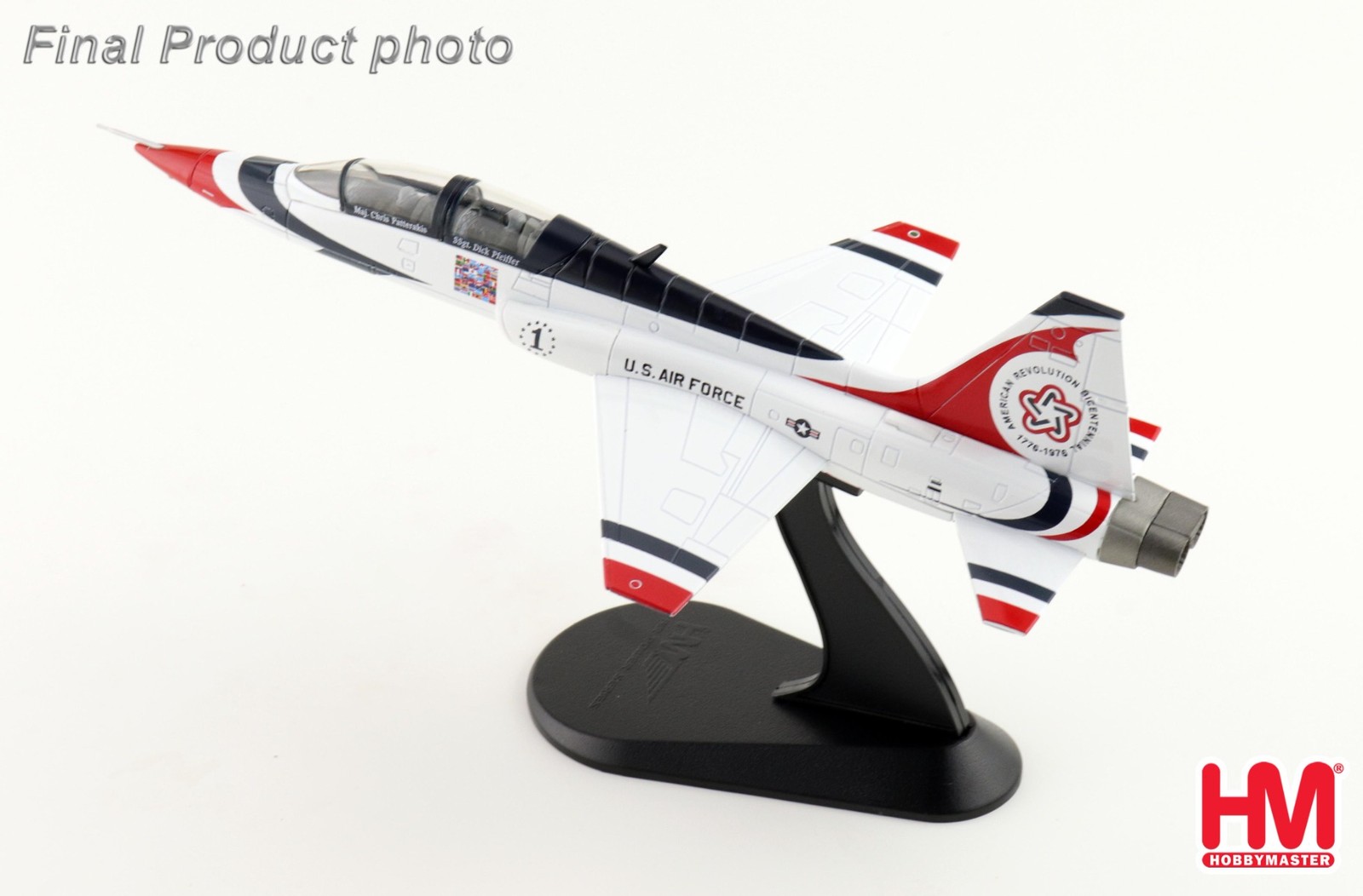 Hobby Master HA5416 T-38 USAF Thunderbirds ‘Bicentennial’ #1 1/72 Scale Model