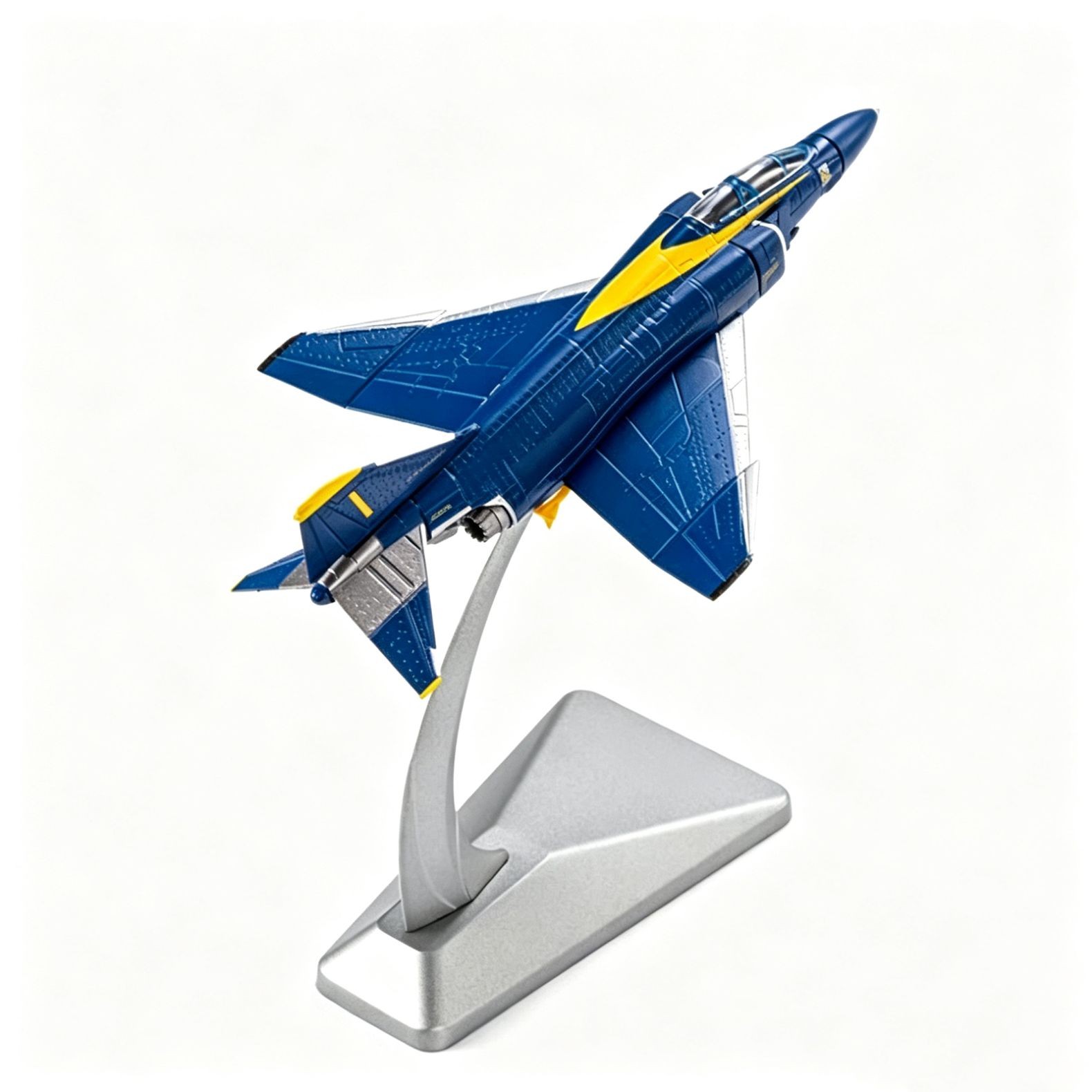 New 14cm Diecast Alloy 1/144 Scale F-4 Phantom II Fighter Desk Model
