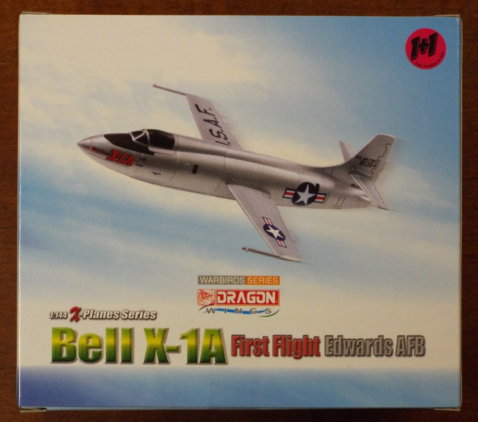 1/144 Bell X-1A “First Flight” (2 Models) Dragon Wings #51038 Factory Seal MISB