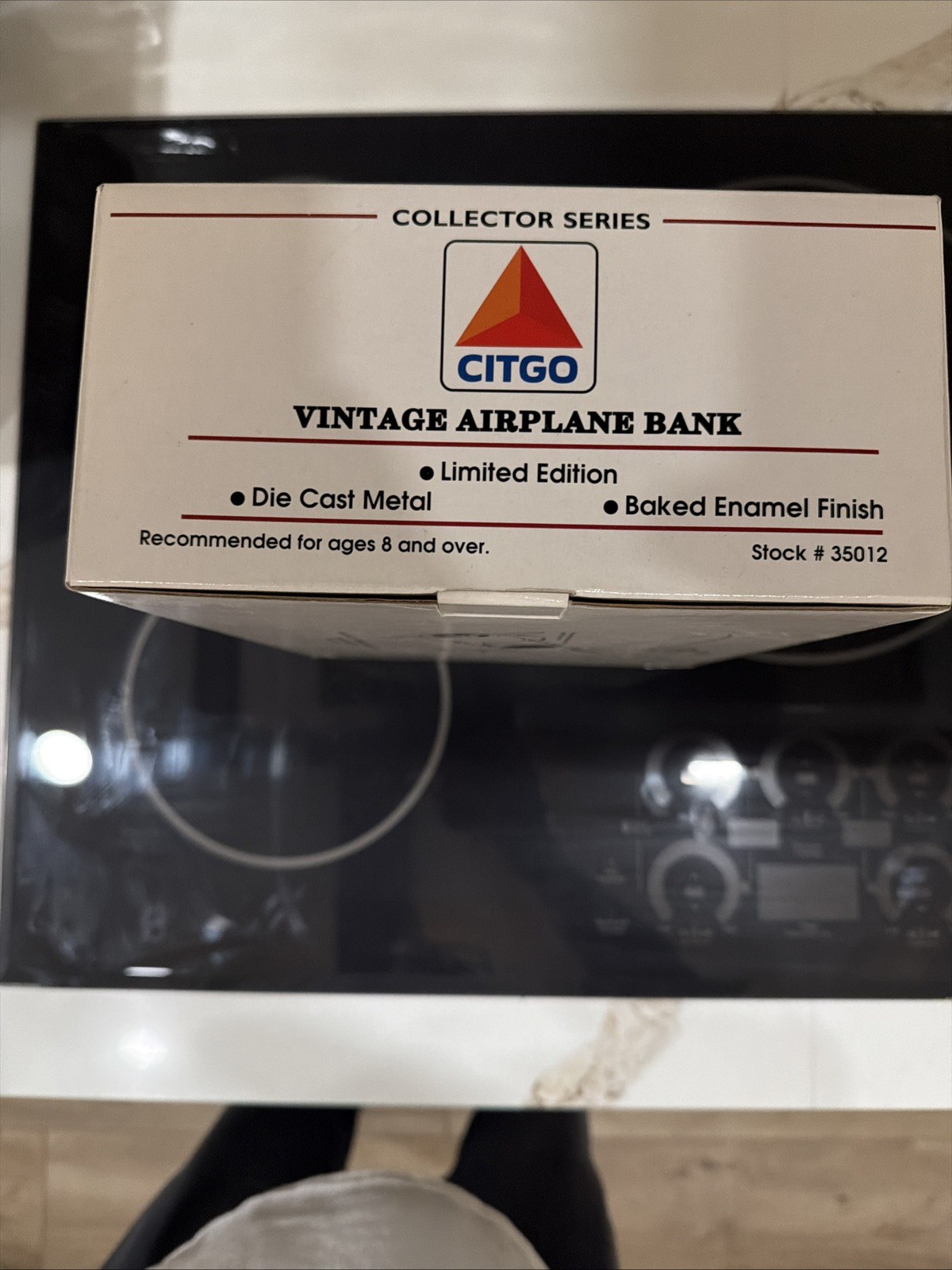 Citgo 1932 Lockheed Vega Highwing 1:32 Diecast Airplane Bank