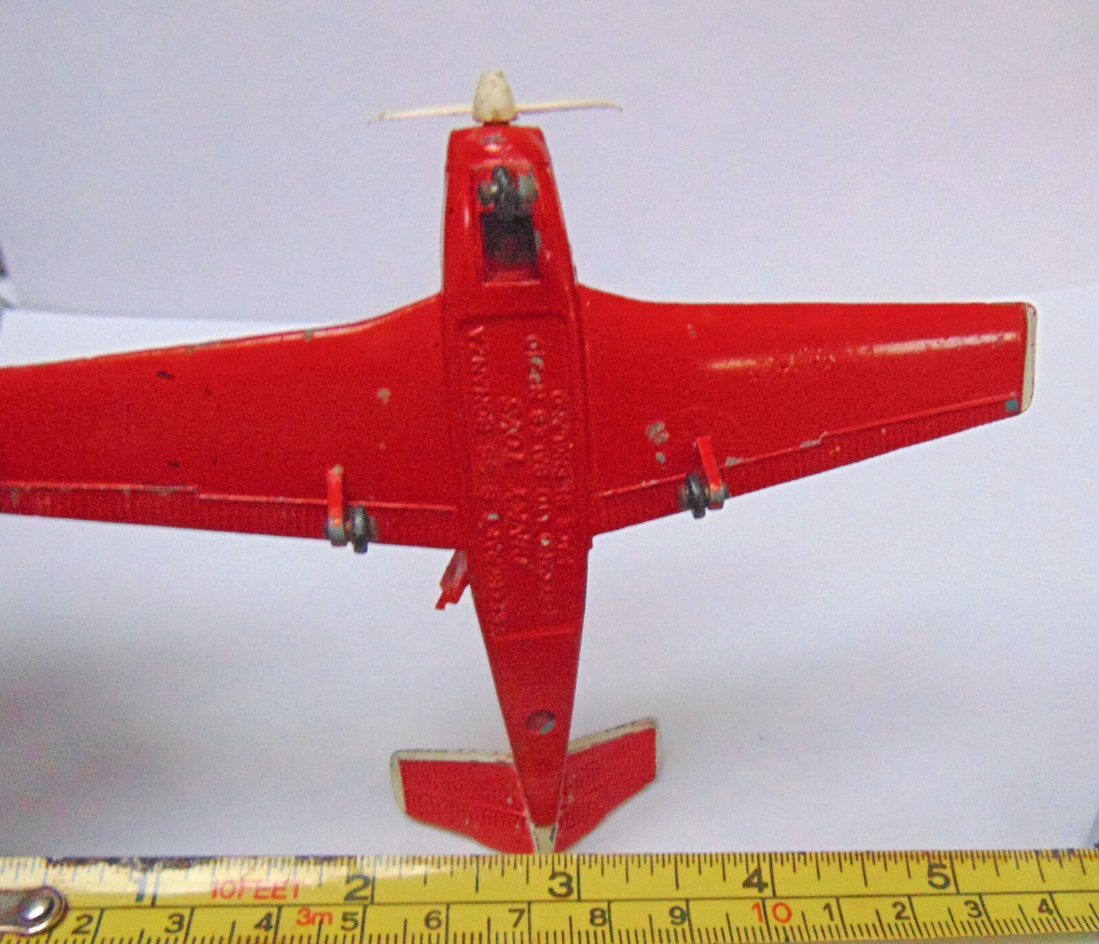 Dinky Toys – Beechcraft S35 Bonanza Aircraft – 710 – Missing Engine Cover