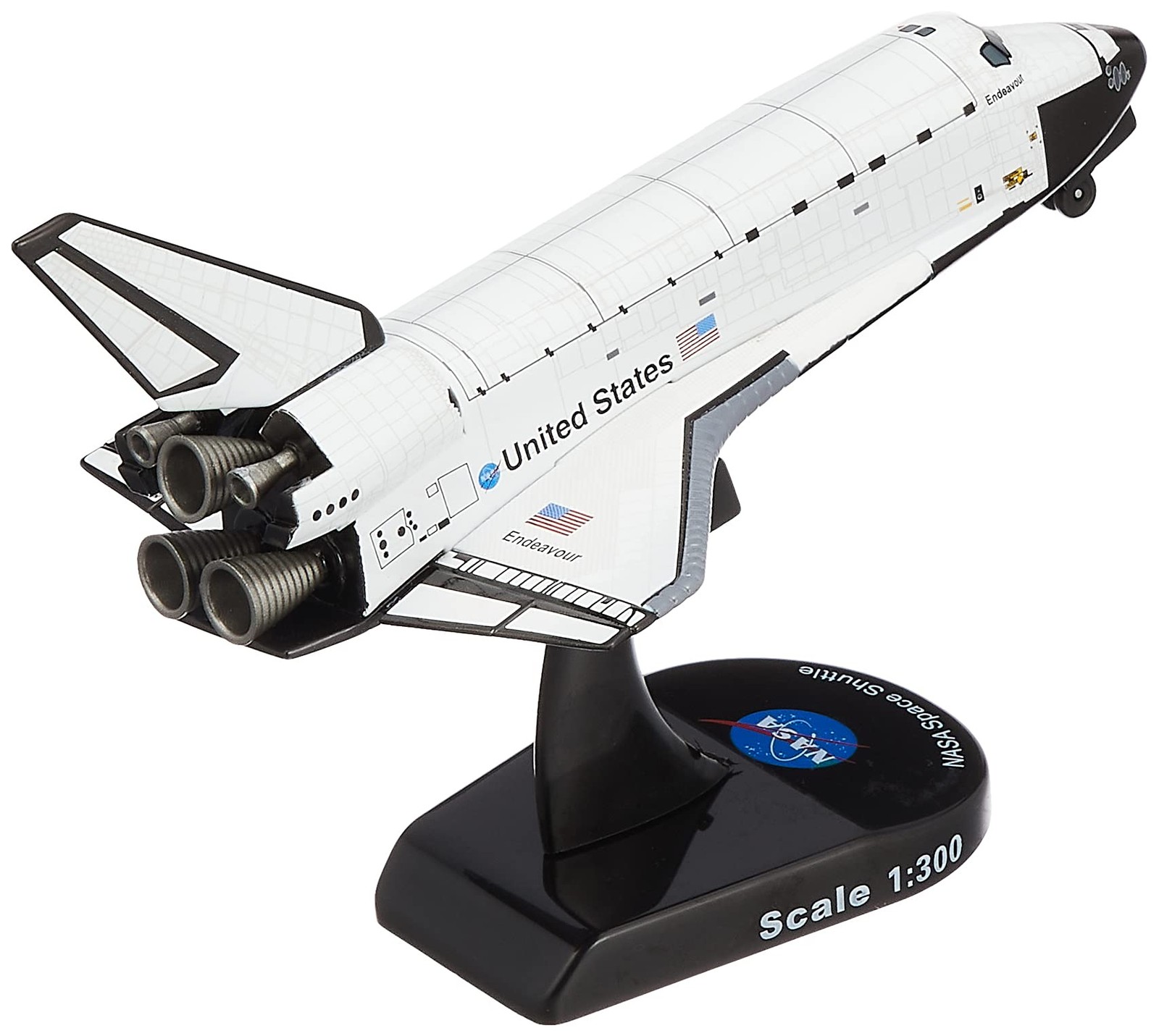 Daron Space Shuttle Endeavour Vehicle (1/300 Scale) Medium