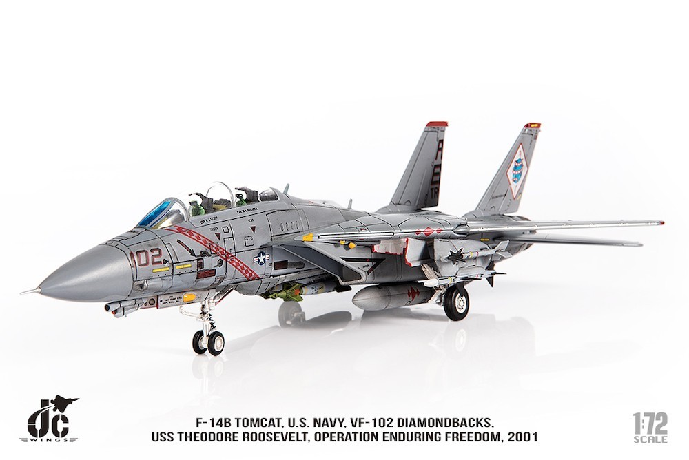 JC Wings 1/72 F-14B Tomcat US Navy VF-102 Diamondbacks Op. Enduring Freedom 2001