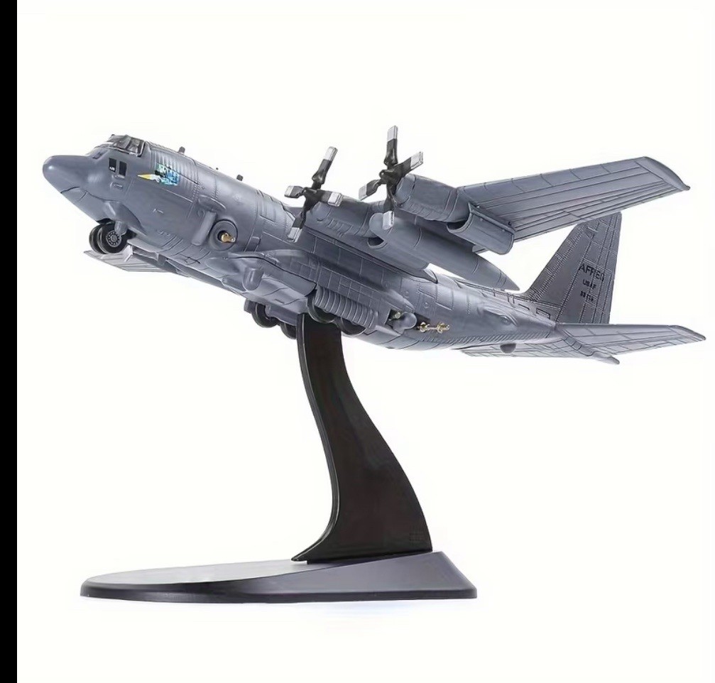 1:200 AC-130 Gunship Diecast Metal Model – Highly Detailed Display Replica