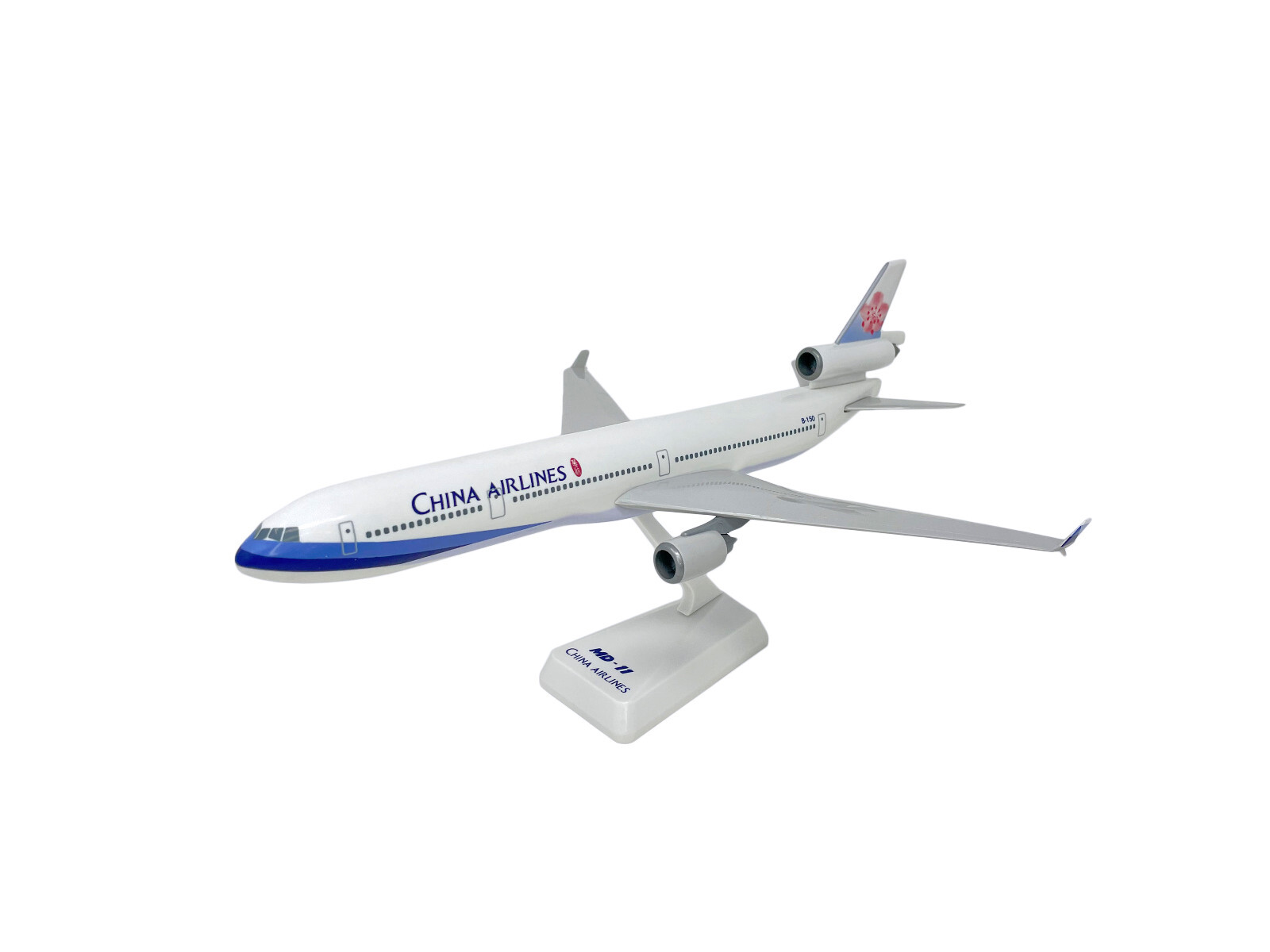 China Airlines MD-11 Airplane Miniature Model Plastic Snap-Fit 1:200
