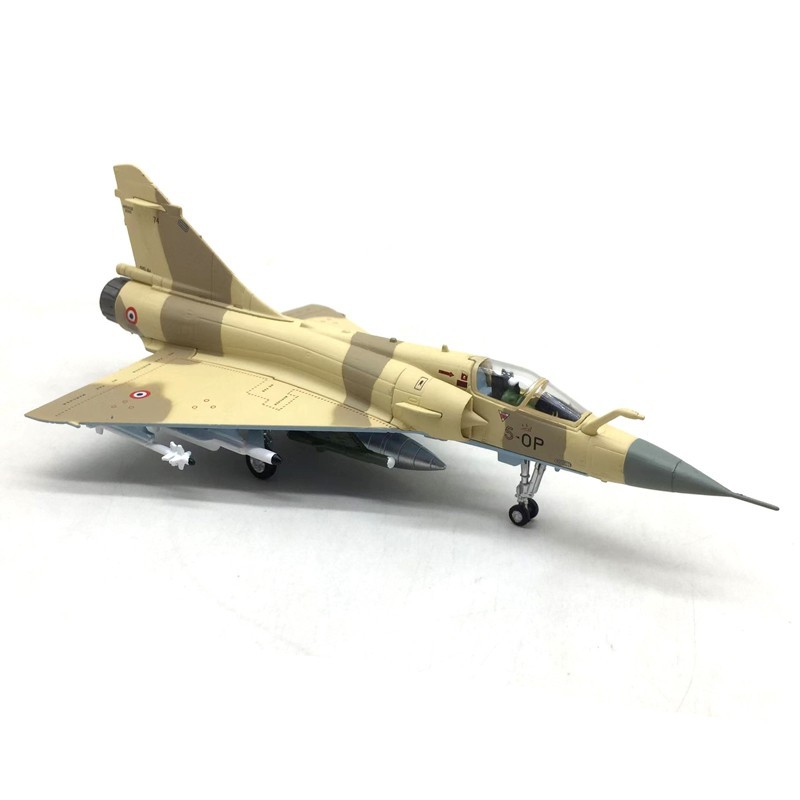 1:100 French Dassault Mirage 2000 Jet Fighter Model Diecast Military Collection