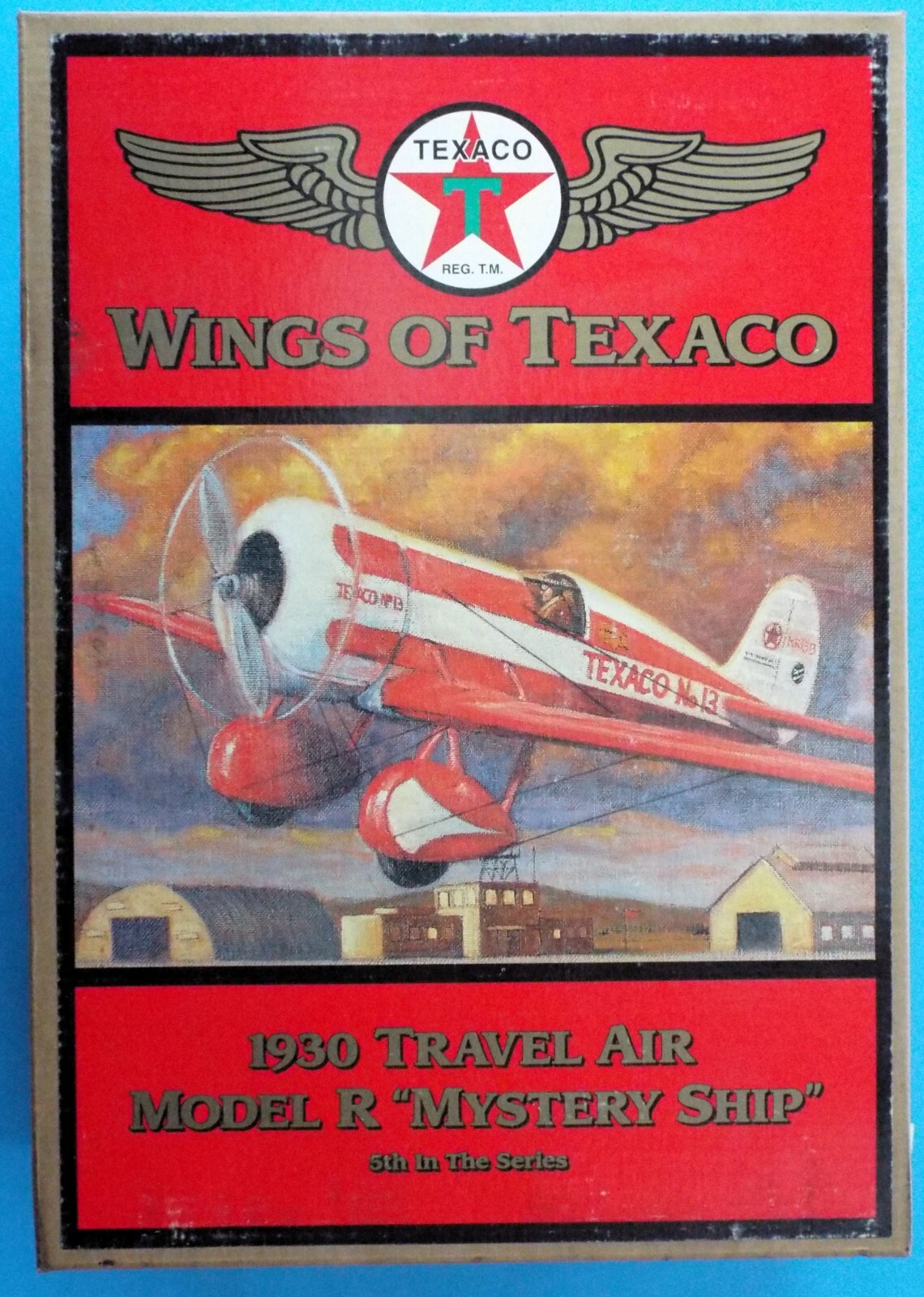 Ertl Wings of Texaco 1930 Travel Air Model R Mystery Ship Diecast 5th in Series