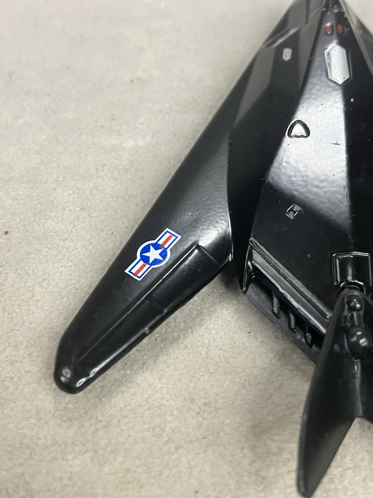 USAF United States Air Force F-117A Diecast Black Night Hawk