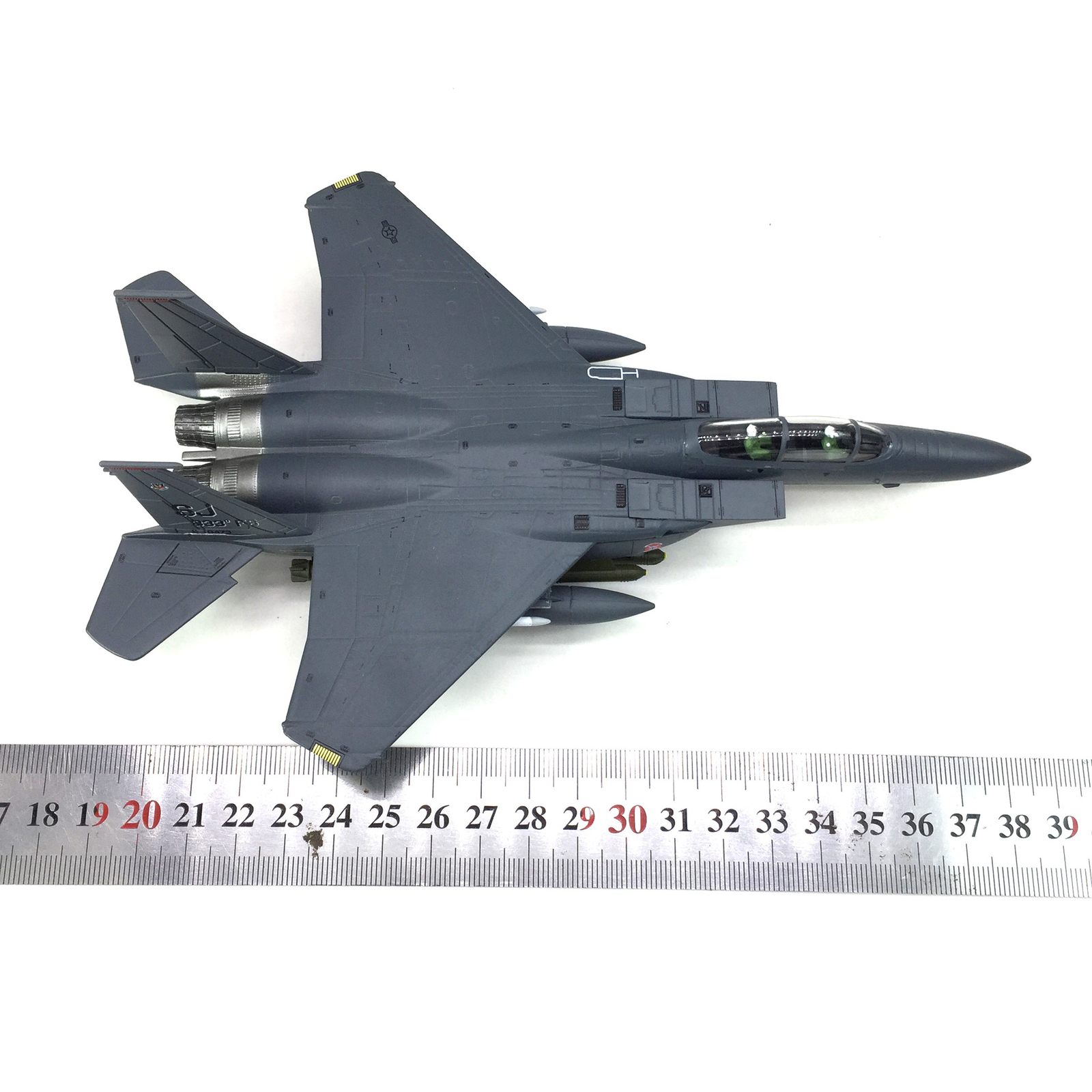 1/100 U.S. F-15E Strike Eagle Bomber Aircraft Plane Alloy Model With Stand d