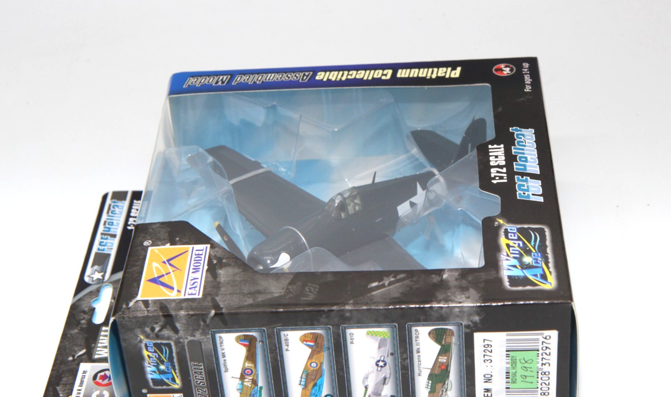 MRC Easy Model 1:72 F6F Hellcat VF 27 #37297 NIB