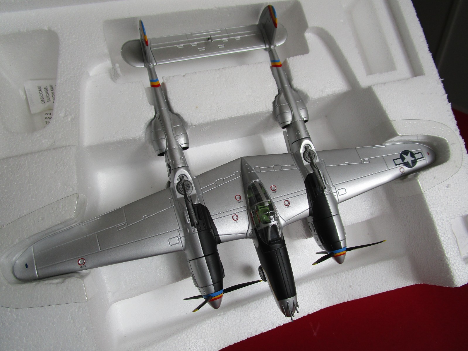 Armour Franklin Mint 1:48 Lockheed P38J Lightning USAAF 98137