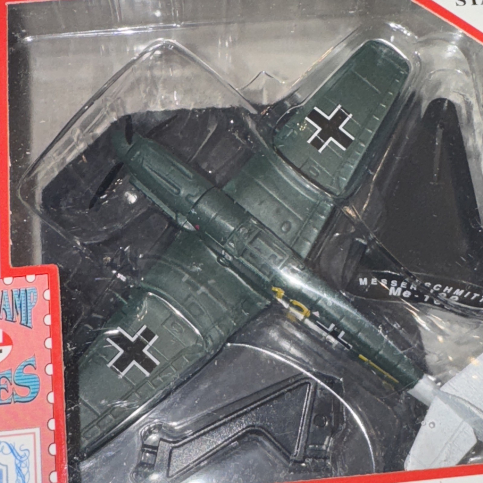 Model Power Postage Stamp Plane Messerschmitt BF109E No. 5336-1 Diecast 1/100