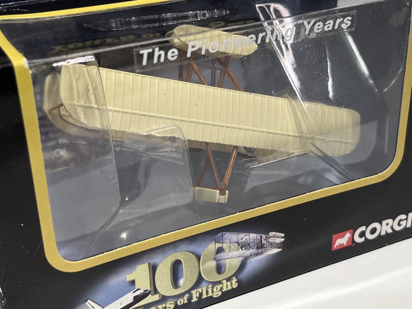 Corgi 100 Years of Flight Kitty Hawk Wright Brothers Flyer Airplane “Pioneering”